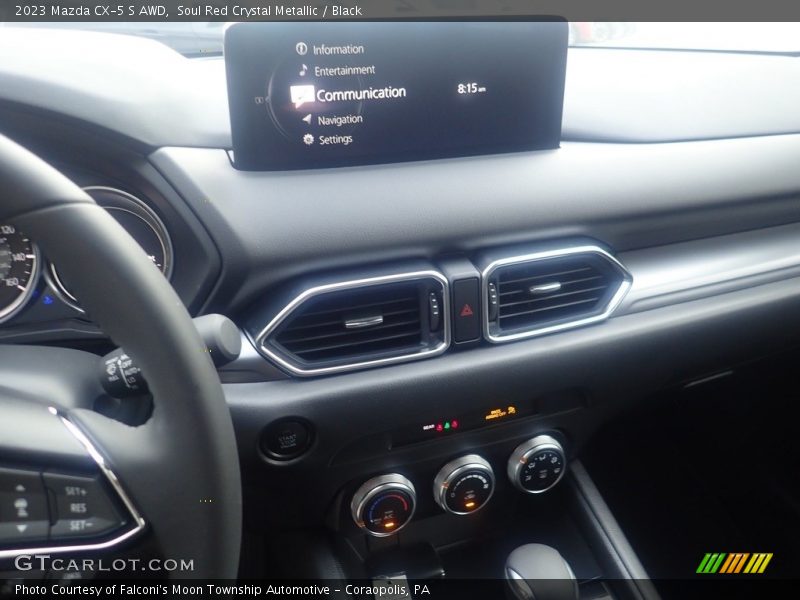 Soul Red Crystal Metallic / Black 2023 Mazda CX-5 S AWD