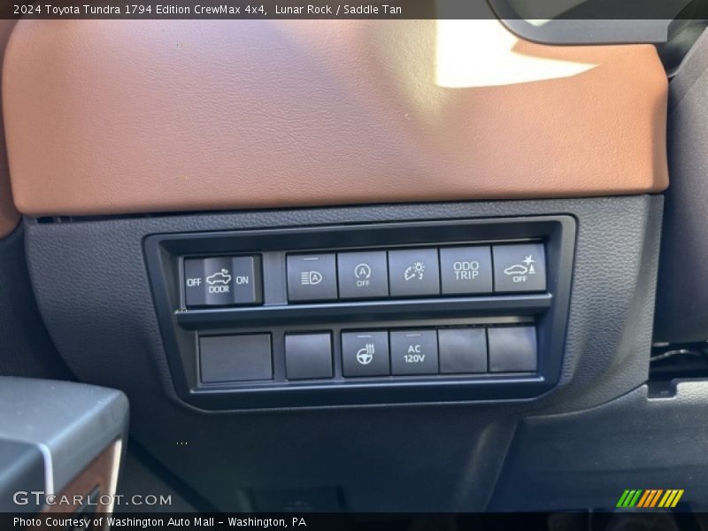 Controls of 2024 Tundra 1794 Edition CrewMax 4x4
