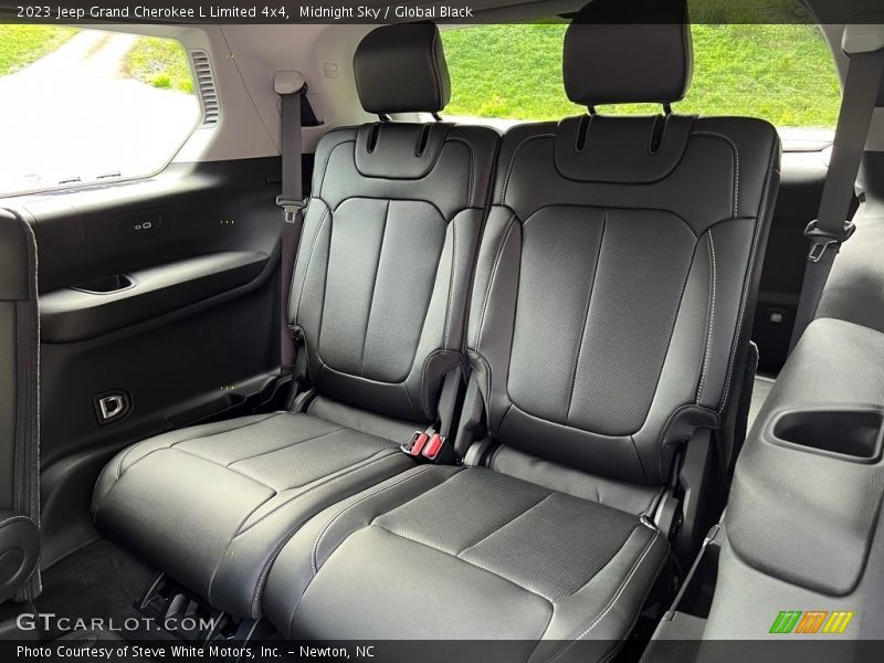 Rear Seat of 2023 Grand Cherokee L Limited 4x4