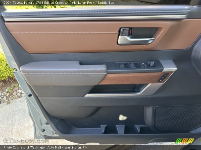 Door Panel of 2024 Tundra 1794 Edition CrewMax 4x4