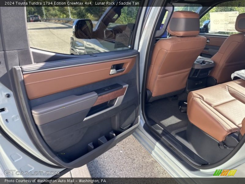 Rear Seat of 2024 Tundra 1794 Edition CrewMax 4x4