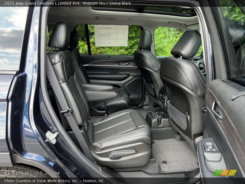 Rear Seat of 2023 Grand Cherokee L Limited 4x4
