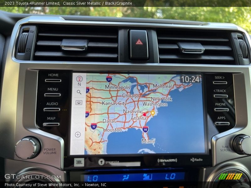 Navigation of 2023 4Runner Limited