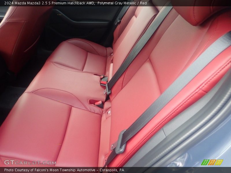 Rear Seat of 2024 Mazda3 2.5 S Premium Hatchback AWD