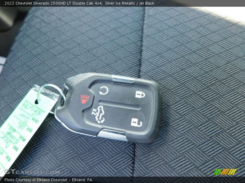 Keys of 2022 Silverado 2500HD LT Double Cab 4x4