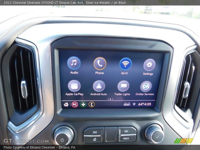 Controls of 2022 Silverado 2500HD LT Double Cab 4x4