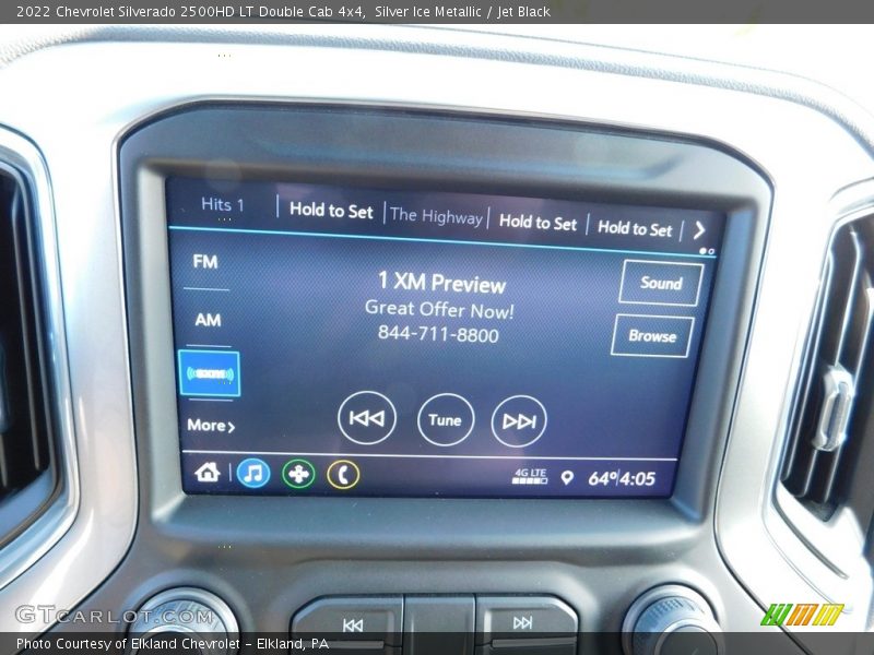 Audio System of 2022 Silverado 2500HD LT Double Cab 4x4