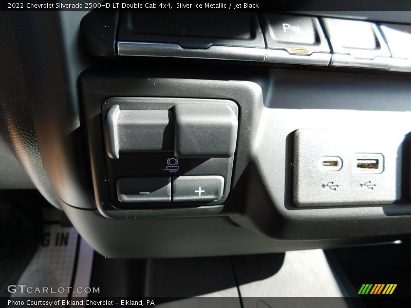 Silver Ice Metallic / Jet Black 2022 Chevrolet Silverado 2500HD LT Double Cab 4x4