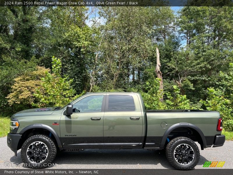 Olive Green Pearl / Black 2024 Ram 2500 Rebel Power Wagon Crew Cab 4x4