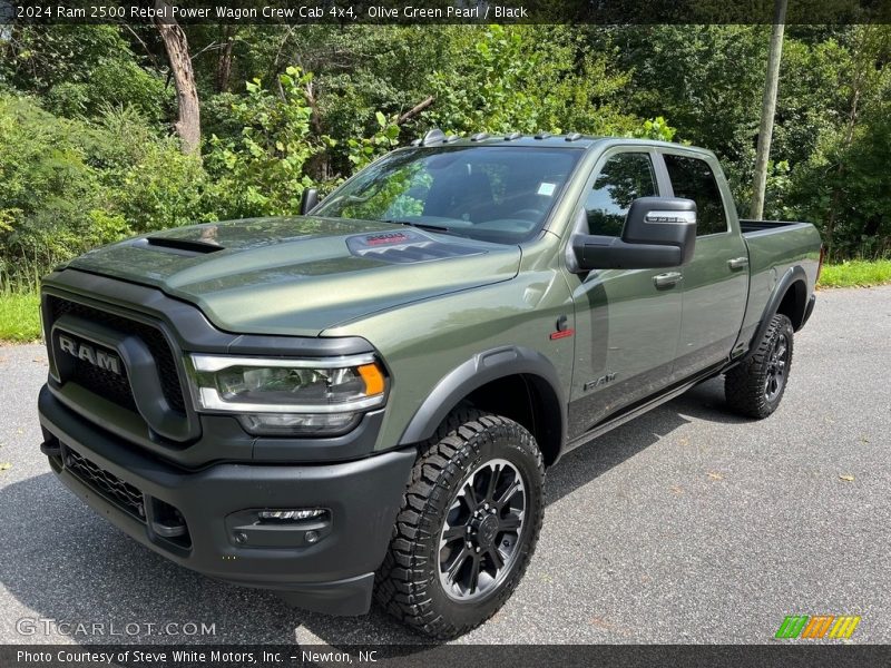 Olive Green Pearl / Black 2024 Ram 2500 Rebel Power Wagon Crew Cab 4x4