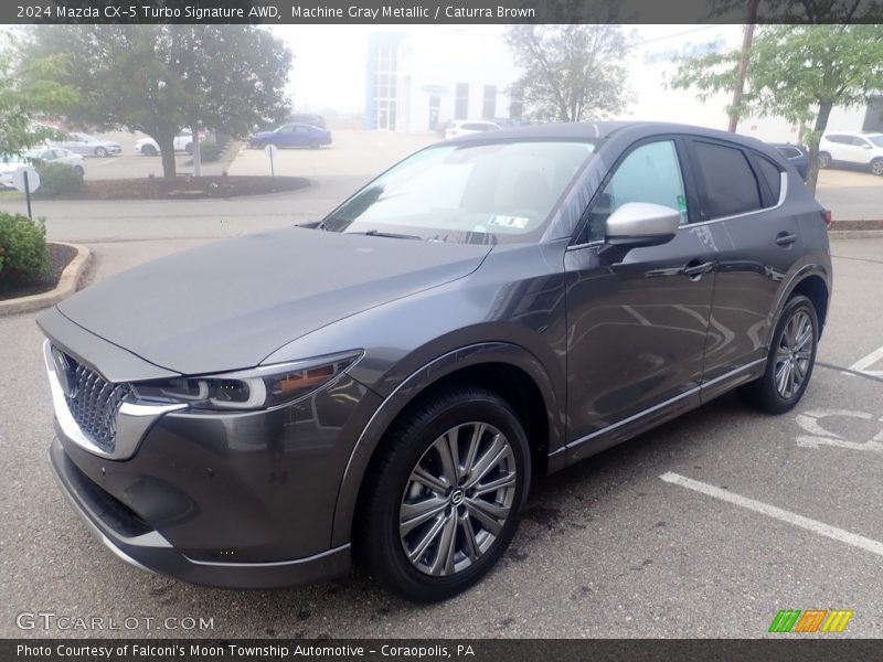Front 3/4 View of 2024 CX-5 Turbo Signature AWD