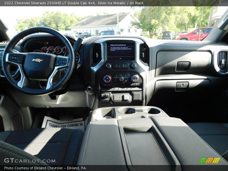 Silver Ice Metallic / Jet Black 2022 Chevrolet Silverado 2500HD LT Double Cab 4x4