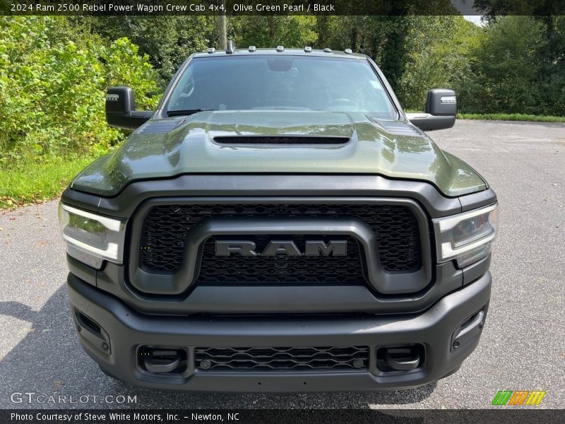 Olive Green Pearl / Black 2024 Ram 2500 Rebel Power Wagon Crew Cab 4x4