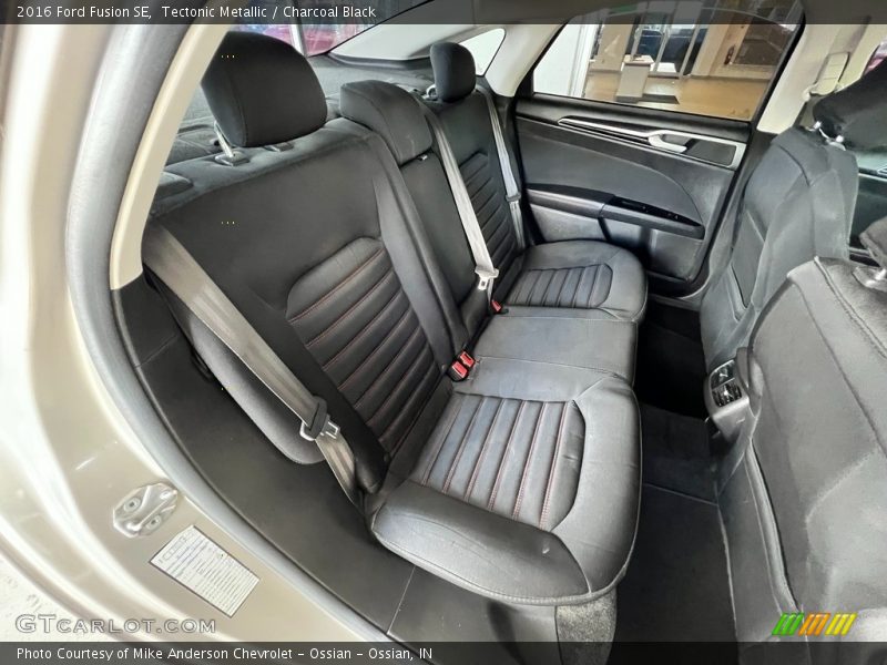 Rear Seat of 2016 Fusion SE