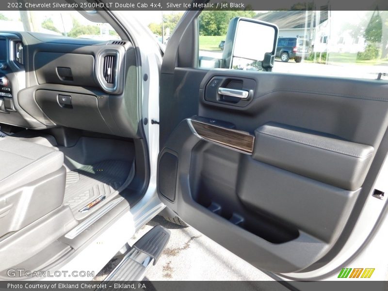 Silver Ice Metallic / Jet Black 2022 Chevrolet Silverado 2500HD LT Double Cab 4x4