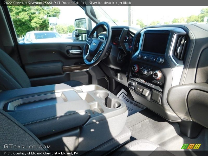 Silver Ice Metallic / Jet Black 2022 Chevrolet Silverado 2500HD LT Double Cab 4x4