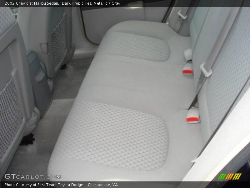 Dark Tropic Teal Metallic / Gray 2003 Chevrolet Malibu Sedan