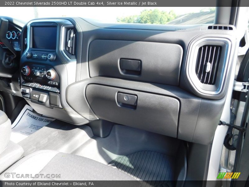 Silver Ice Metallic / Jet Black 2022 Chevrolet Silverado 2500HD LT Double Cab 4x4