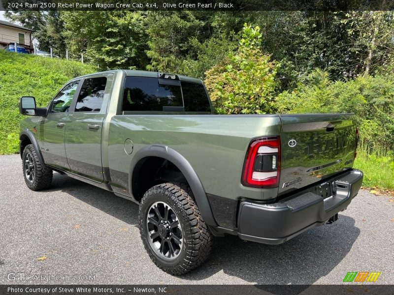 Olive Green Pearl / Black 2024 Ram 2500 Rebel Power Wagon Crew Cab 4x4