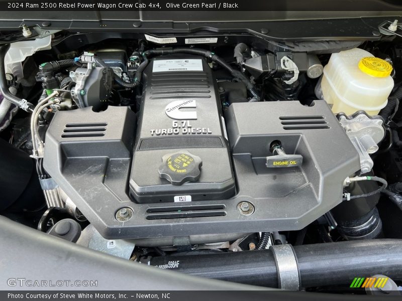 Olive Green Pearl / Black 2024 Ram 2500 Rebel Power Wagon Crew Cab 4x4