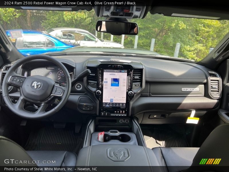 Olive Green Pearl / Black 2024 Ram 2500 Rebel Power Wagon Crew Cab 4x4