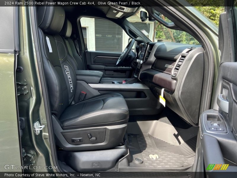 Olive Green Pearl / Black 2024 Ram 2500 Rebel Power Wagon Crew Cab 4x4