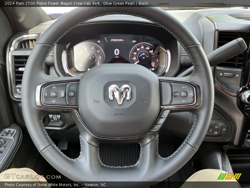 Olive Green Pearl / Black 2024 Ram 2500 Rebel Power Wagon Crew Cab 4x4