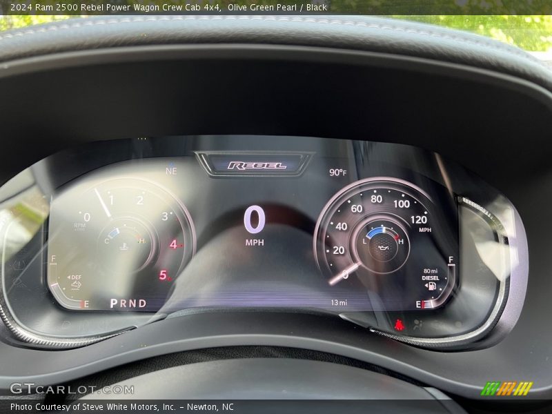 Olive Green Pearl / Black 2024 Ram 2500 Rebel Power Wagon Crew Cab 4x4