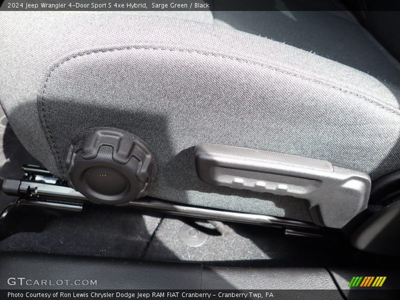 Sarge Green / Black 2024 Jeep Wrangler 4-Door Sport S 4xe Hybrid