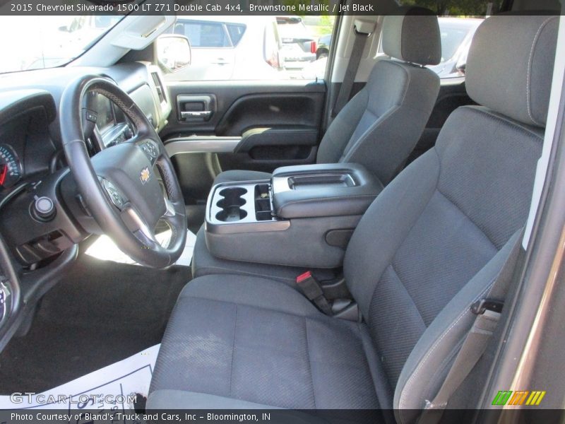 Brownstone Metallic / Jet Black 2015 Chevrolet Silverado 1500 LT Z71 Double Cab 4x4