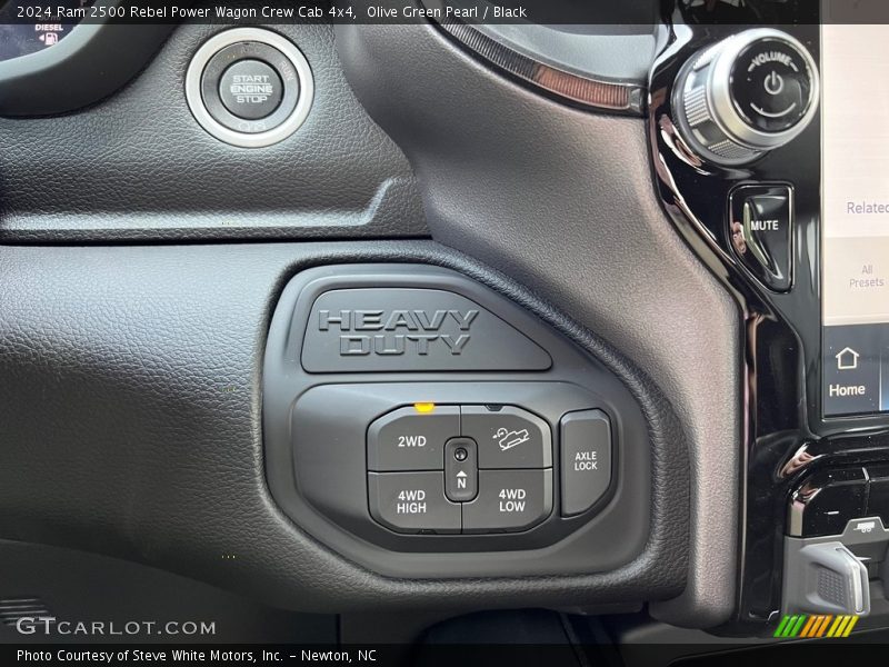 Olive Green Pearl / Black 2024 Ram 2500 Rebel Power Wagon Crew Cab 4x4