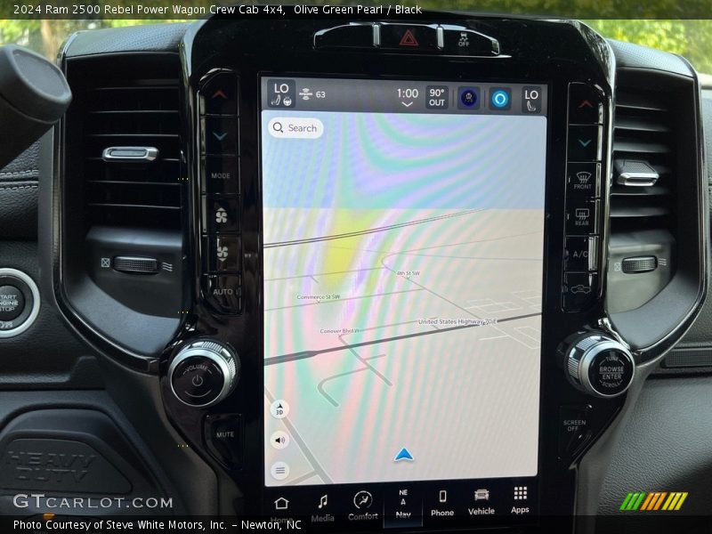 Olive Green Pearl / Black 2024 Ram 2500 Rebel Power Wagon Crew Cab 4x4