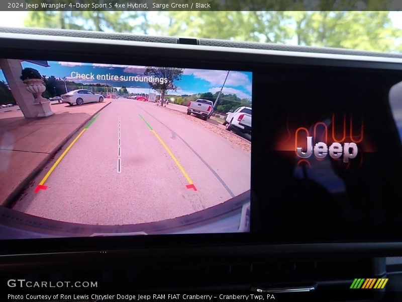Sarge Green / Black 2024 Jeep Wrangler 4-Door Sport S 4xe Hybrid