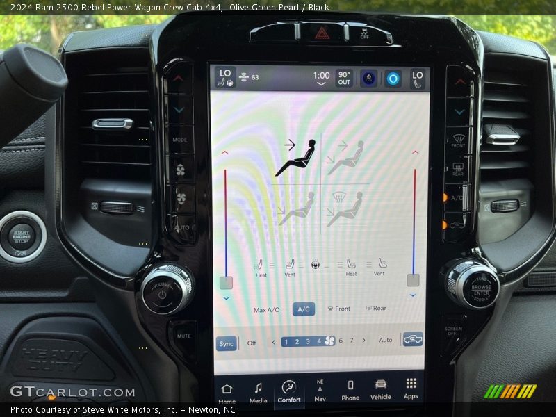 Olive Green Pearl / Black 2024 Ram 2500 Rebel Power Wagon Crew Cab 4x4