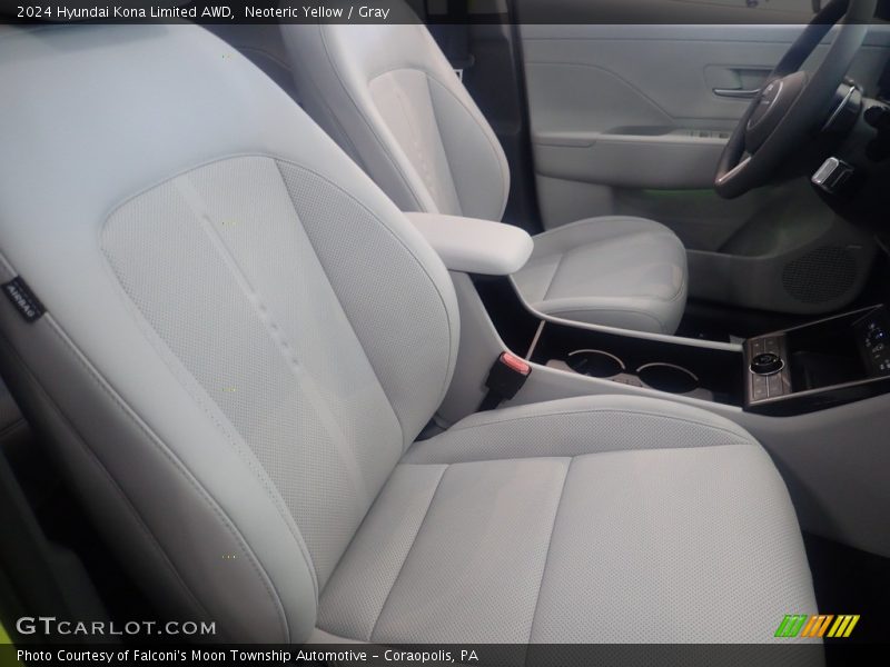 Front Seat of 2024 Kona Limited AWD