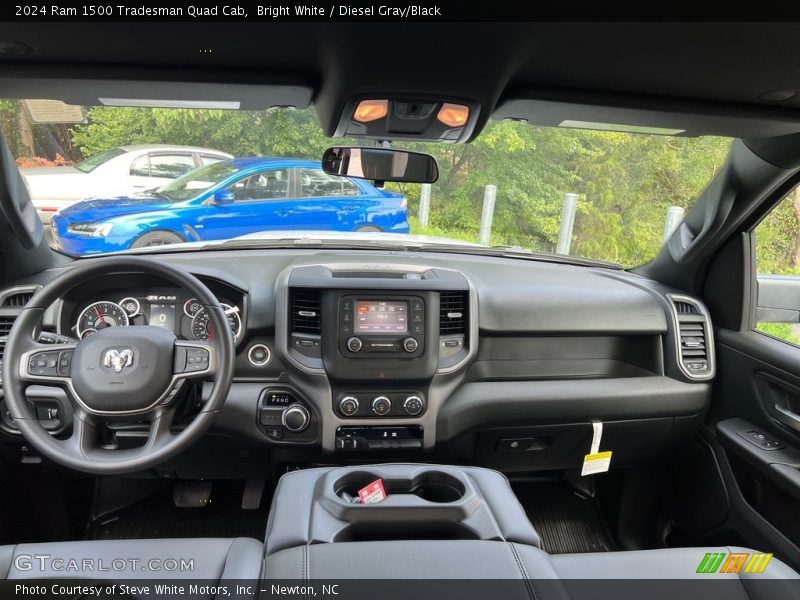 Dashboard of 2024 1500 Tradesman Quad Cab