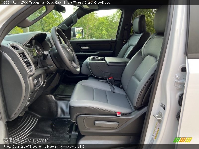  2024 1500 Tradesman Quad Cab Diesel Gray/Black Interior