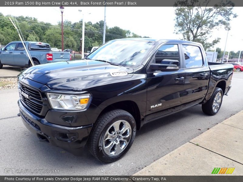 Black Forest Green Pearl / Black 2019 Ram 1500 Big Horn Crew Cab 4x4