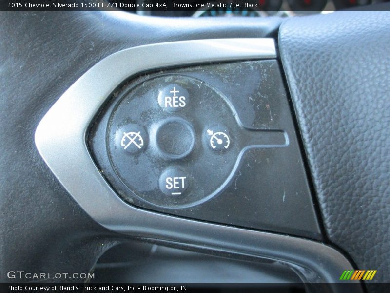 Brownstone Metallic / Jet Black 2015 Chevrolet Silverado 1500 LT Z71 Double Cab 4x4