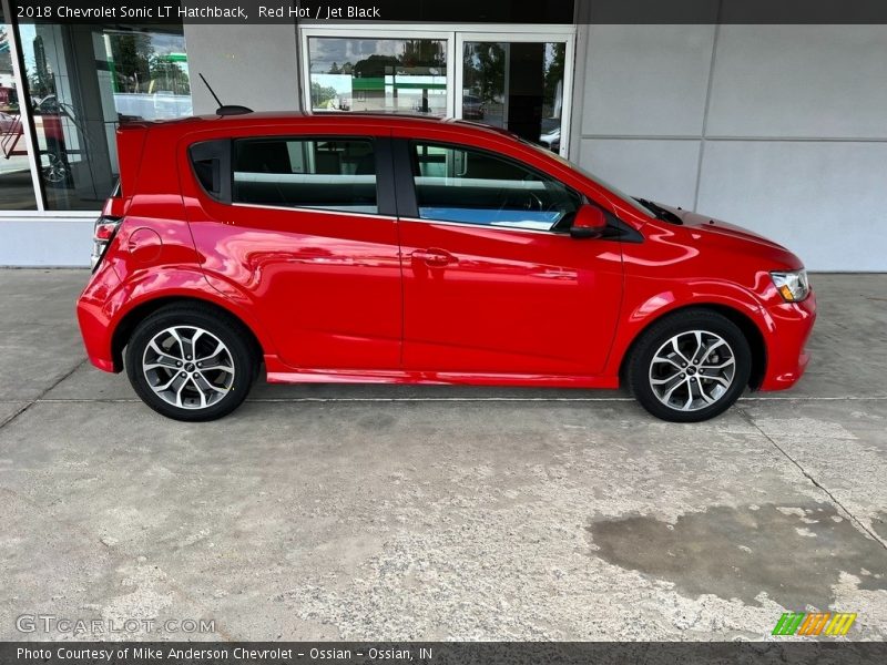  2018 Sonic LT Hatchback Red Hot