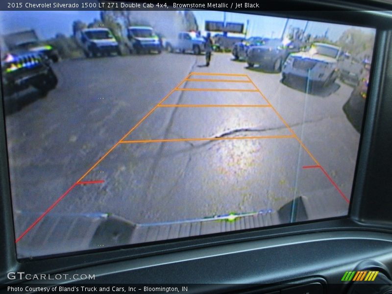 Brownstone Metallic / Jet Black 2015 Chevrolet Silverado 1500 LT Z71 Double Cab 4x4