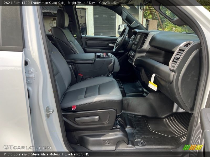 Front Seat of 2024 1500 Tradesman Quad Cab