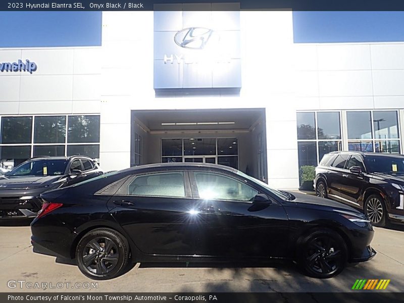 Onyx Black / Black 2023 Hyundai Elantra SEL