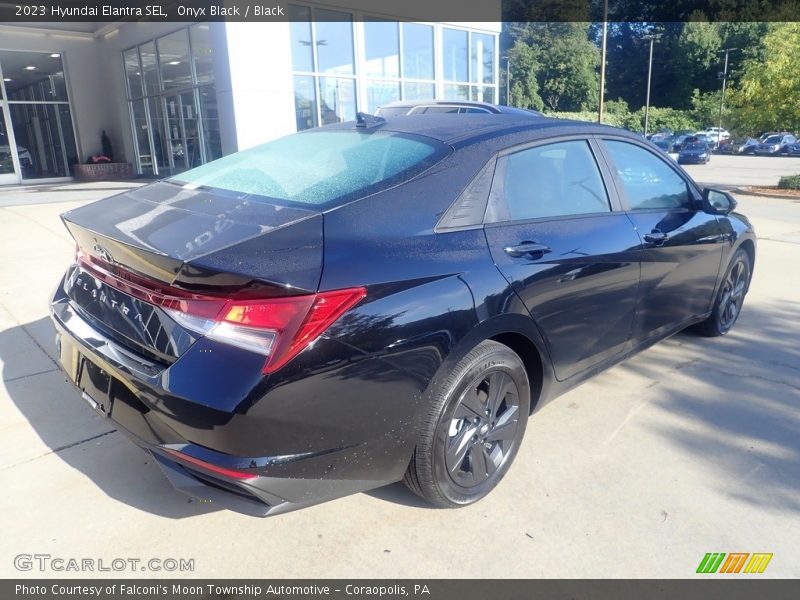Onyx Black / Black 2023 Hyundai Elantra SEL