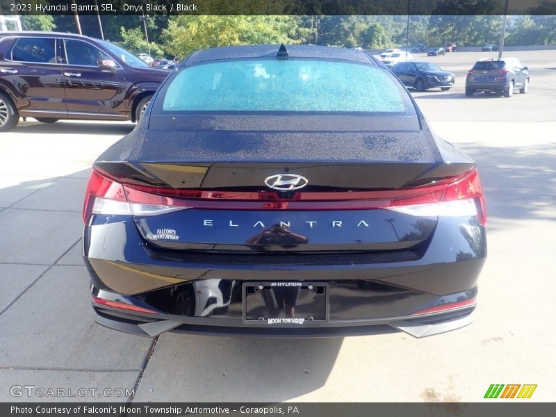 Onyx Black / Black 2023 Hyundai Elantra SEL