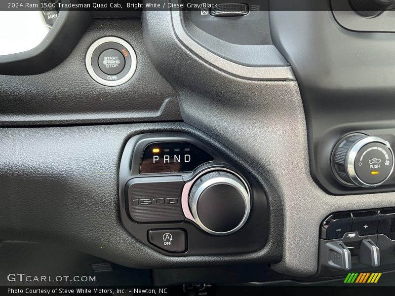  2024 1500 Tradesman Quad Cab 8 Speed Automatic Shifter