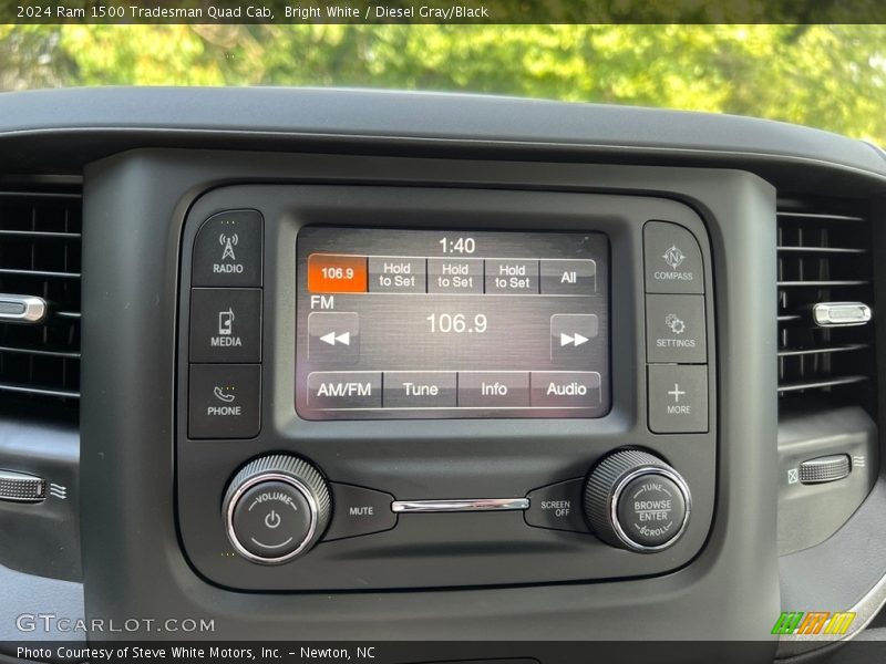 Audio System of 2024 1500 Tradesman Quad Cab