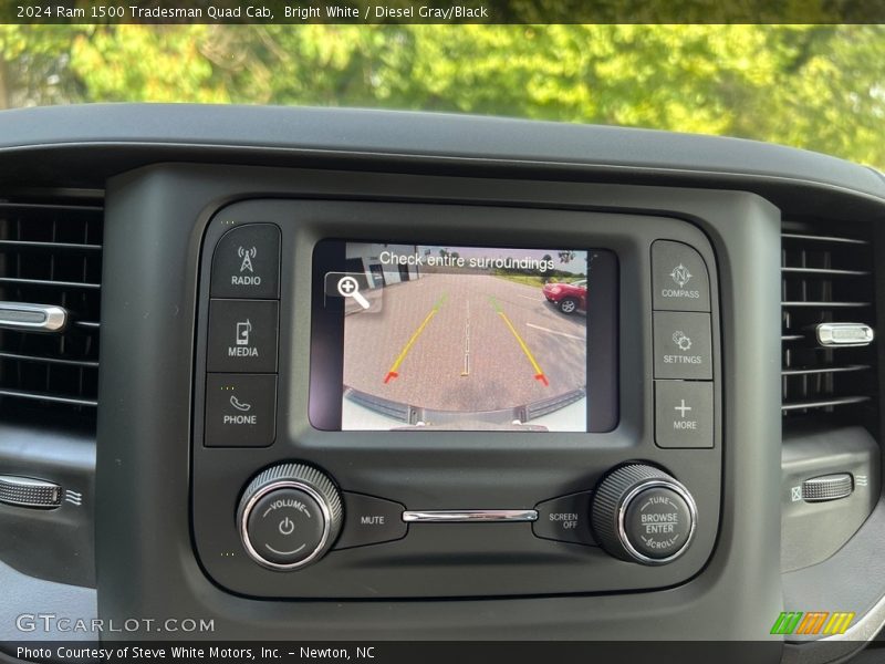 Controls of 2024 1500 Tradesman Quad Cab