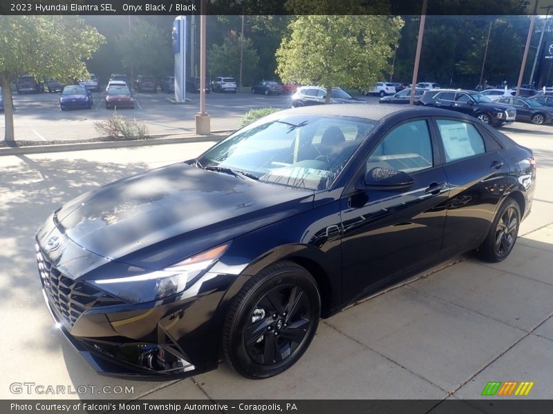 Onyx Black / Black 2023 Hyundai Elantra SEL