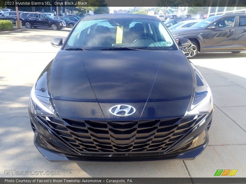 Onyx Black / Black 2023 Hyundai Elantra SEL
